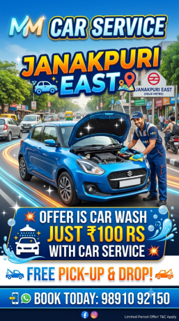 malik-motors-best-car-repair-service-at-1199-rs-in-delhibest-car-washing-in-delhident-paint-service-big-0