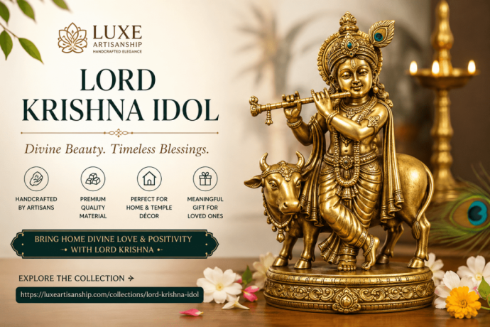 lord-krishna-idol-handcrafted-brass-idols-for-home-temple-big-0