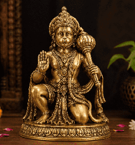 buy-handcrafted-hanuman-idol-online-from-luxeartisanship
