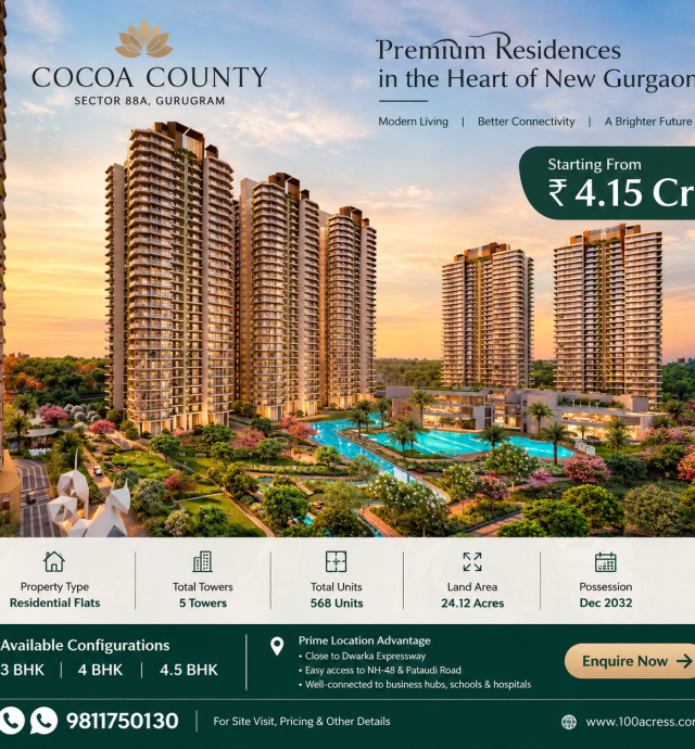 cocoa-county-88a-gurgaon-premium-3-4-45-bhk-homes-in-sector-88a