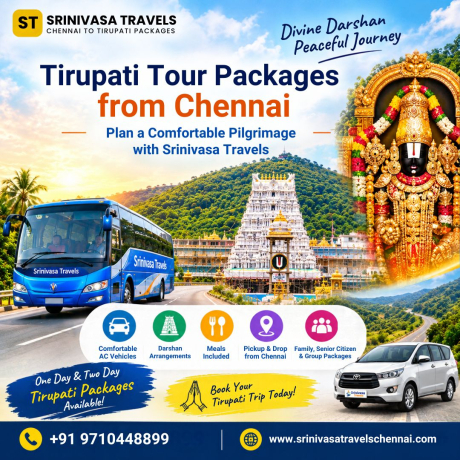 book-tirupati-tour-package-from-chennai-with-srinivasa-travels-big-0